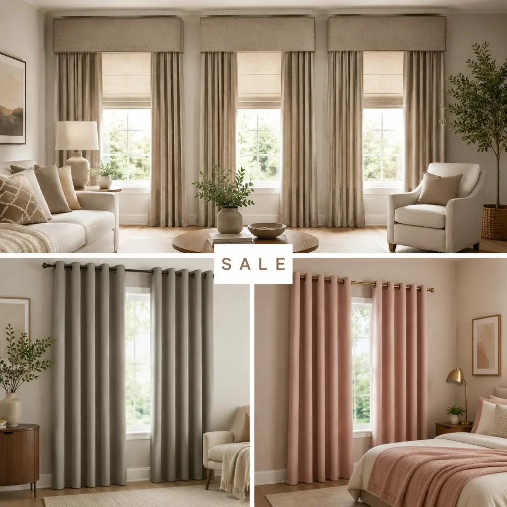 custom curtains in dubai